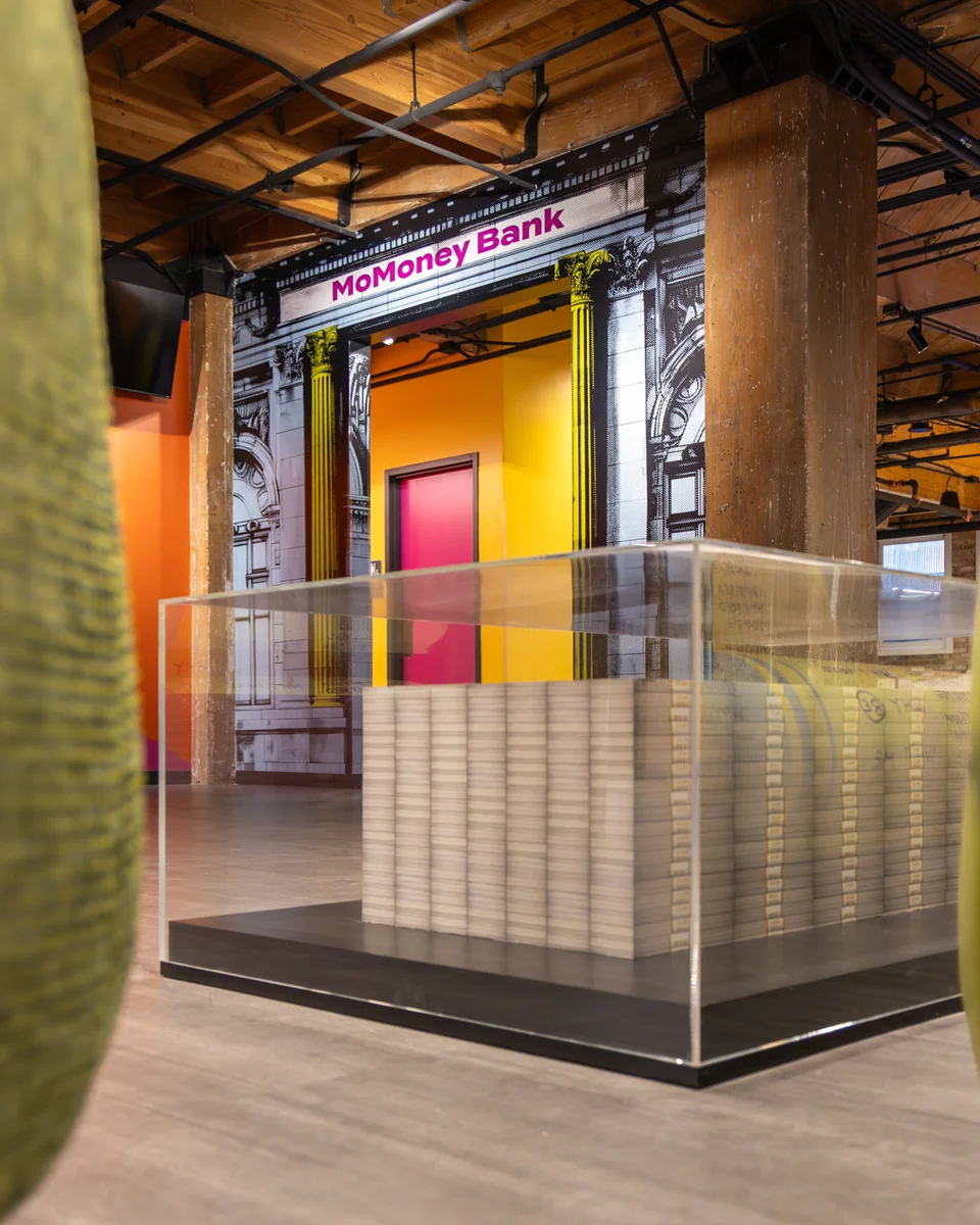 Bank Bosses exhibit at MoFun