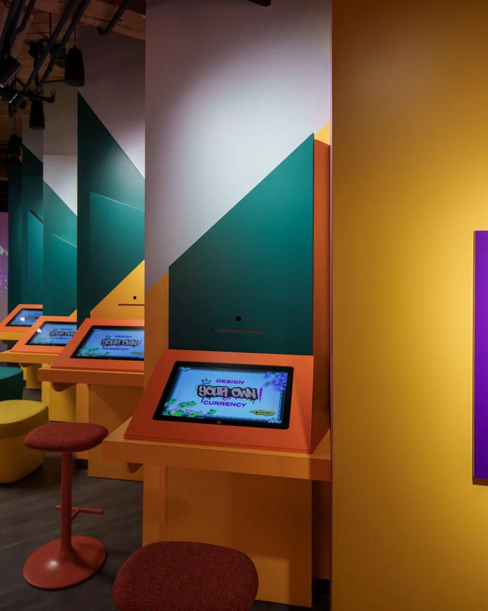 Currency Designer exhibit at MoFun