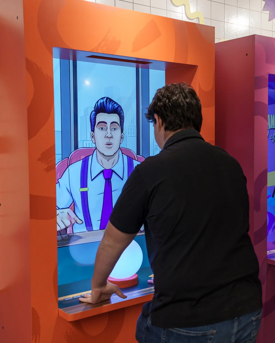 Dex Diamondhands exhibit at MoFun