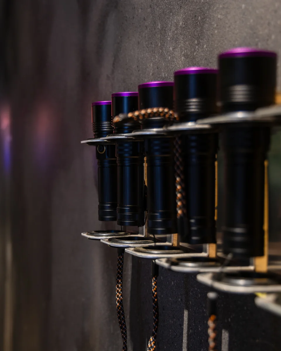 UV Flashlight Hunt exhibit at MoFun